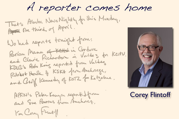 Newsman Corey Flintoff comes home for a visit