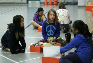 5.Prevention Specialist, Brian Sparks, organizes the local branch of Girls on the Run, and says the program helps girls become more resilient and gives them a network of support. Photo by Anne Brice, KCAW - Sitka.