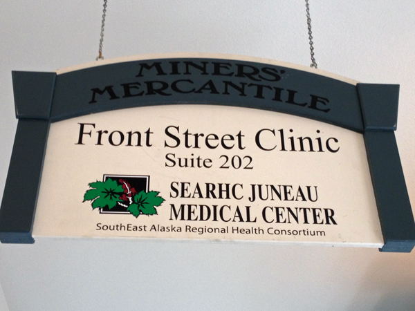 As of May 1, SEARHC will not longer be operating Front Street Clinic. Photo by Lisa Phu, KTOO - Juneau.