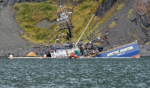 Arctic Hunter Begins To Shed Debris | Alaska Public Media