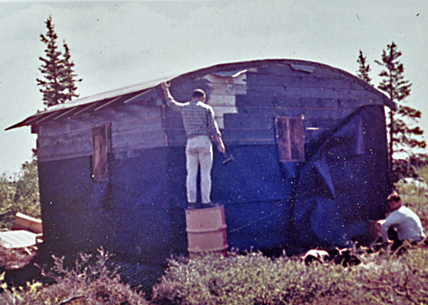 Nuyakuk Cabin, 1962. © Jean McLane