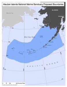 The boundaries of a marine sanctuary proposed by the Public Employees for Environmental Responsibility. (Credit: PEER)