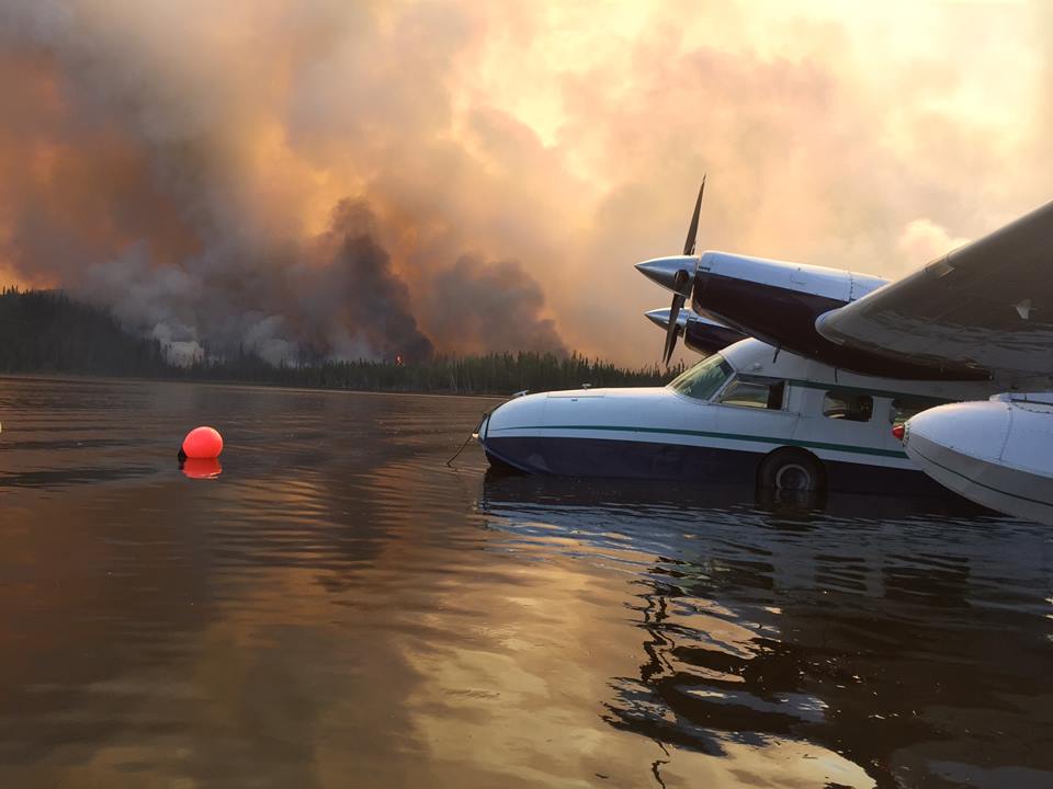 Healy Lake Fire. Photo released Thursday. (Photo Courtesy of Alaska Division of Forestry.