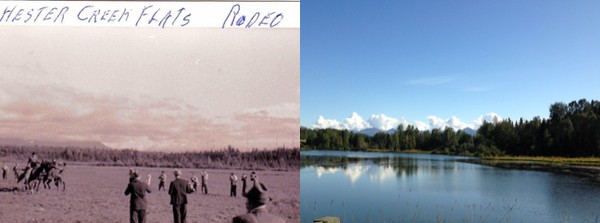 Westchester Lagoon. then and now