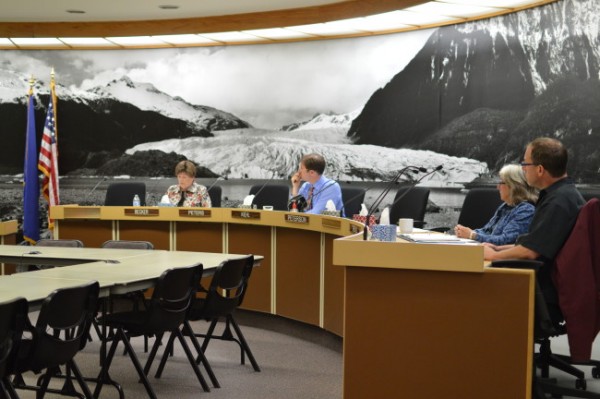 The Juneau Lands and Resources committee met Monday evening to push forward an amendment to the city’s land use code that would allow child care providers to care for more children. (Photo by Lakeidra Chavis/KTOO)