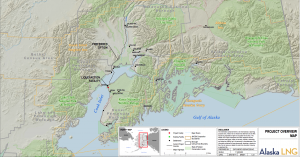 Alaska LNG map Aug 2015