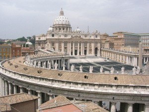 View of St. Peter's Basilica. Photo: WikiCommons