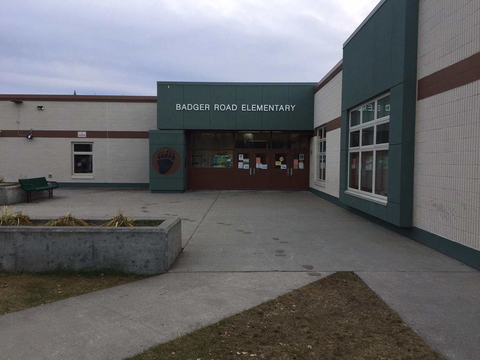 Badger Road Elementary School (Photo by Robyne, KUAC - Fairbanks)