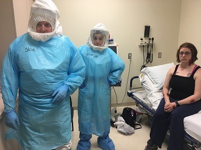 Kodiak prepares for infectious disease with ebola simulation - Alaska Public Radio Network