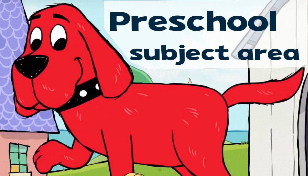 preschool subject area