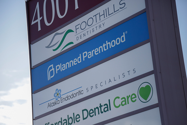 Anchorage Planned Parenthood graffitied with threatening messages - Alaska  Public Media
