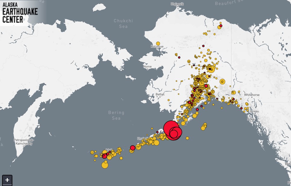 Major Quake Hits Off The Coast Of Alaska Triggers Tsunami Warnings But No Large Waves Alaska Public Media
