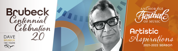 The Dave Brubeck Centennial Celebration Concert takes place on Wednesday, April 27 at 7:30 p.m. in the Discovery Theater.