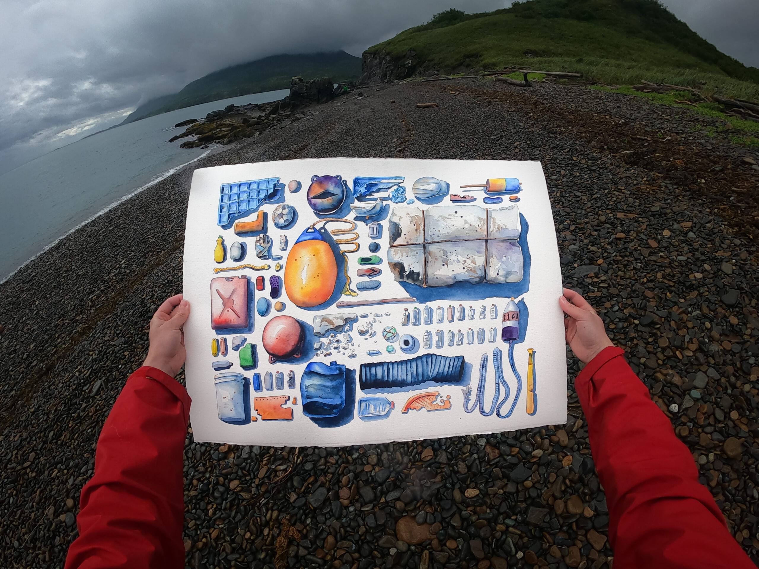 Alaska artists new film captures ‘slow motion tsunami’ of plastic marine debris – Alaska Public Media